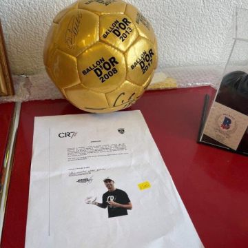 Christiano Ronaldo Handschuhe mit Zertifikat